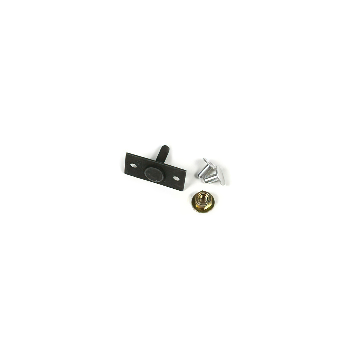 63-82 Stud Mounting Plate w/Rivets & Nut