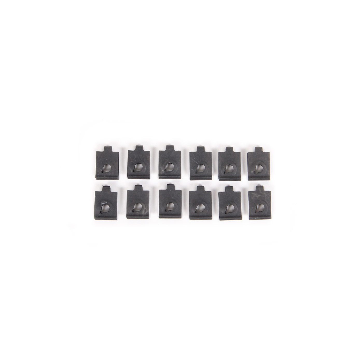 63-67 Rocker Molding & Side Exhaust Upper Trim Retainer U-Nuts (12 pcs)