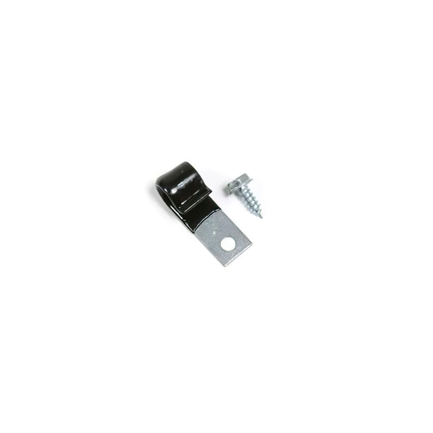 66-67 TI Harness LH Hood Latch Clip & Screw