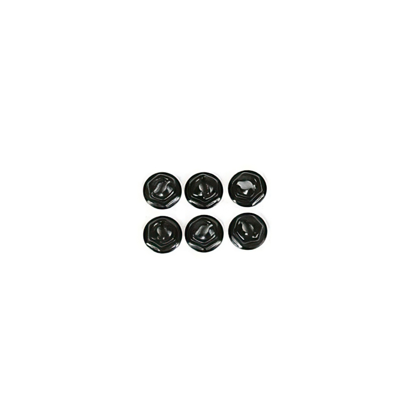 63-67 Conv Windshield Upper Molding Retainer Nut Set