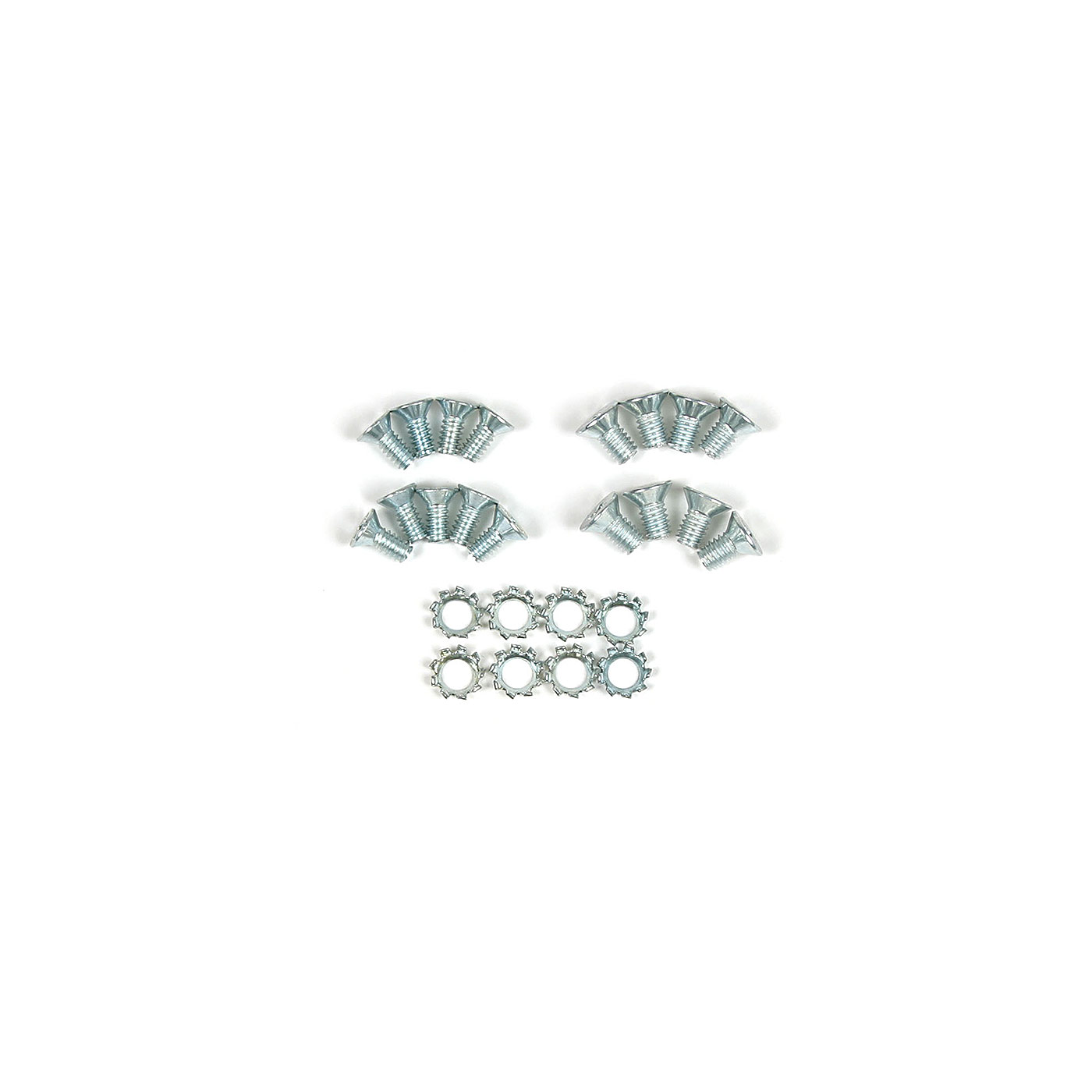 56-62 Door Glass Frame & Upper Track Screw Set