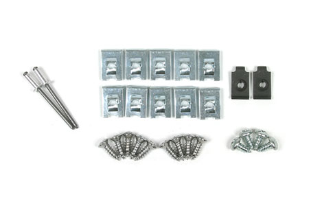 1975-1982 Corvette T-Top Center Molding Mount Hardware