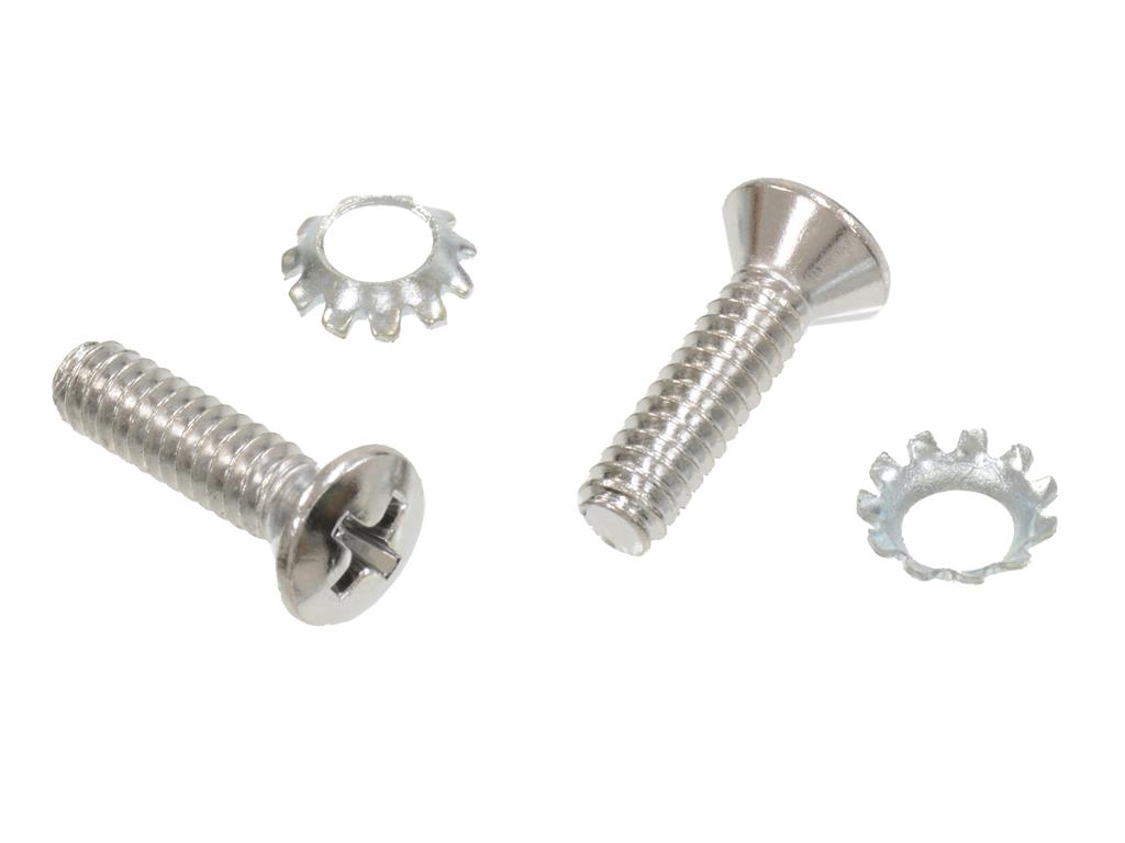 68 Front Latch Striker Screws