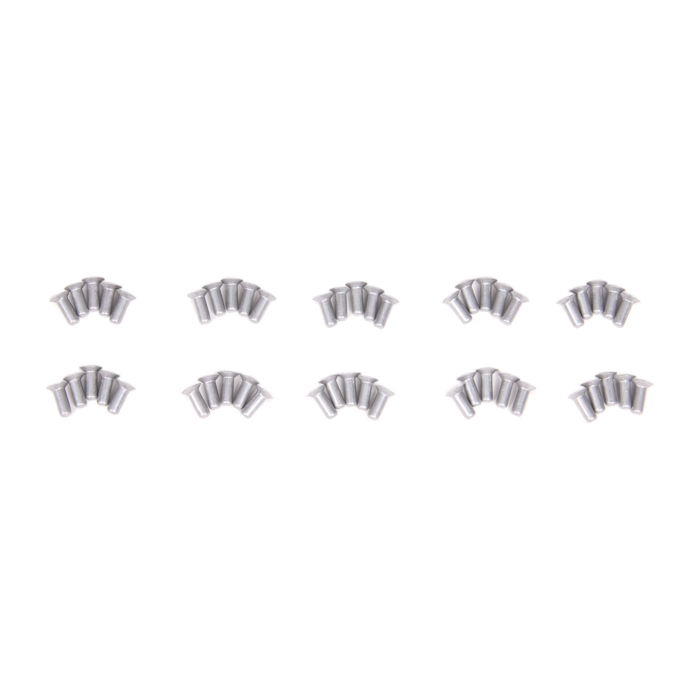 3/16 x 1/2" Countersunk Flat Head Aluminum Rivets (50 Pack)