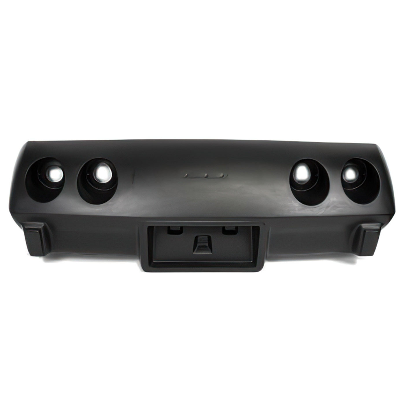 76E TRUFLEX Rear Bumper Cover w/Plaque Indentions