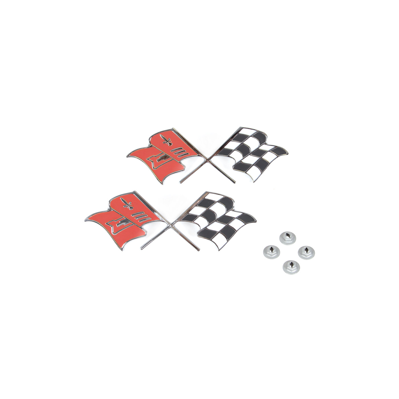 57 Fuel Injection Side Cross Flags