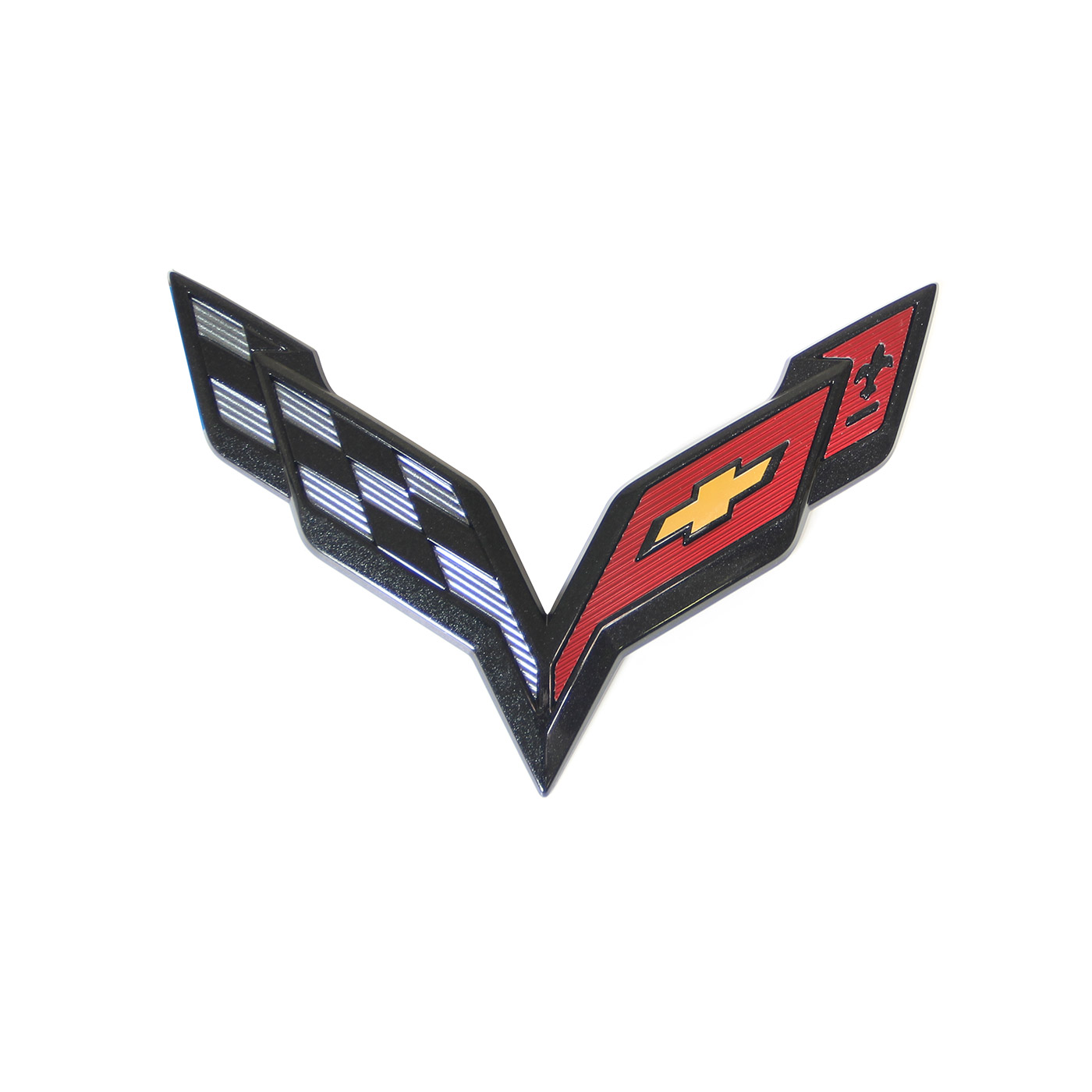 14-19 Front Emblem (Carbon Flash)