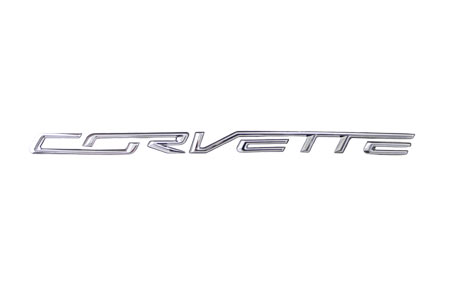 14-18 Rear "Corvette" Script Emblem (Default)