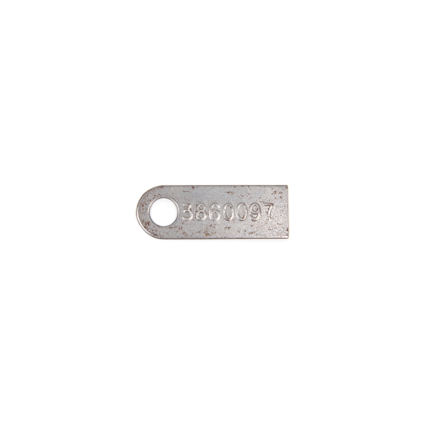 66 Muncie Transmission ID Tag #3860097