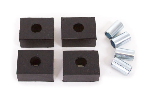 56-57 Rear Bumper Cushion & Spacer Set