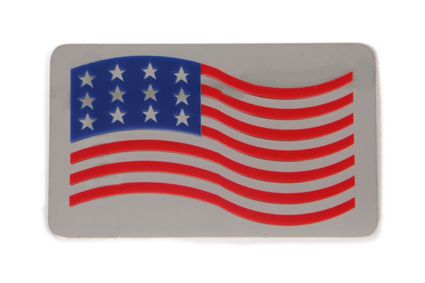 97-04 Exhaust Enhancer Plate w/US Flag
