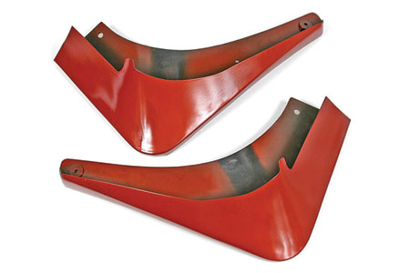 2005-2013 Corvette Altec Rear Splash Guards (Colors)