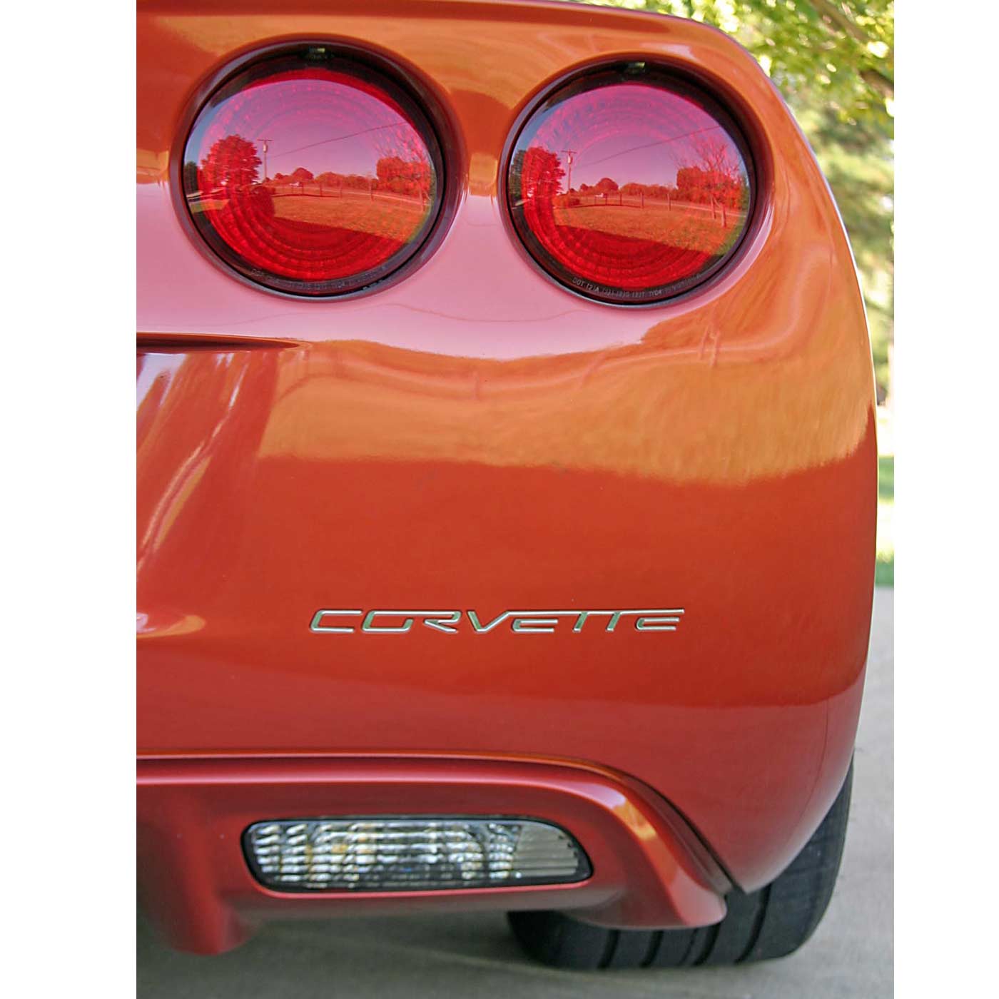 05-13 Corvette Dash/Rear Bumper Acryl Lttrs