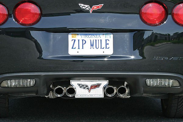 05-13 Billet Rear Exhaust Enhancement Plate
