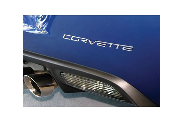05-13 Rear Bumper Stainless Letters