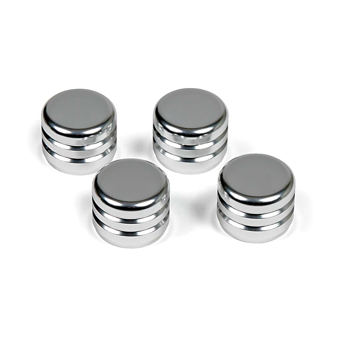 05-07 w/o Nav Polished Aluminum Dash Knobs