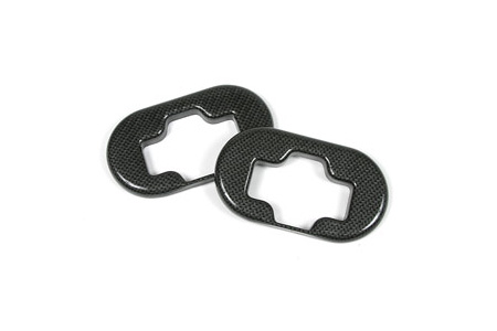 1997-2004 Corvette Carbon Fiber Door Striker Bezels