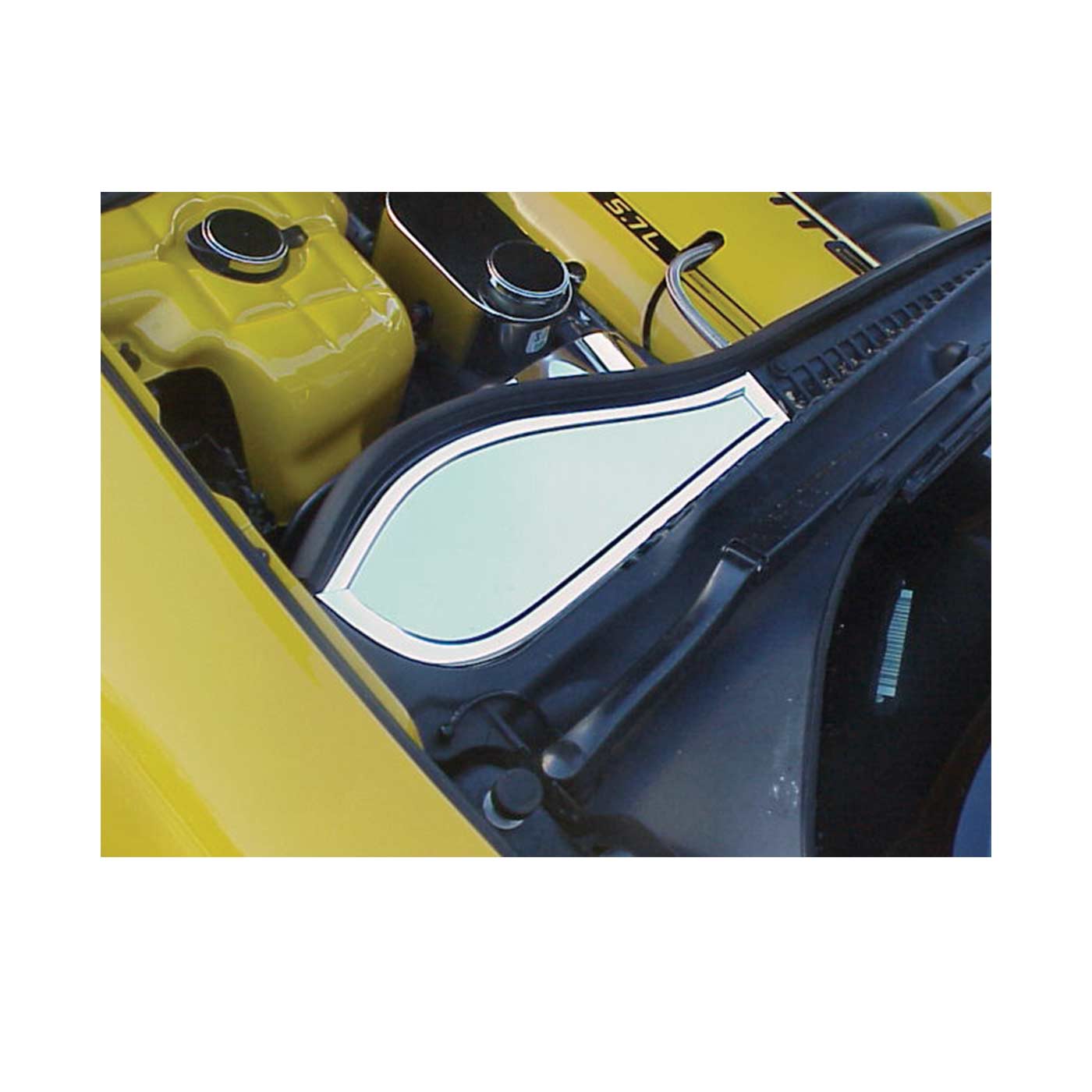97-04 Stainless Drivers Side Fender Cover Extension Panel
