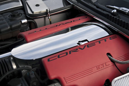 1997-2004 Corvette Polished Stainless Plenum Cover