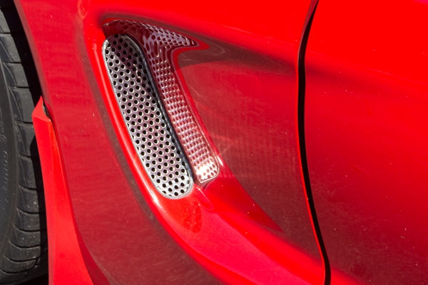 97-04 2pc Perforated Stainless Vent Grilles