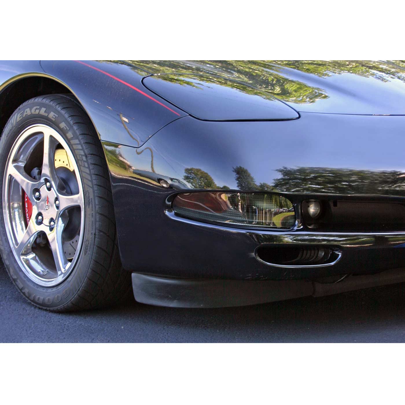 97-04 Front Park Light Acrylic Black-Out Kit
