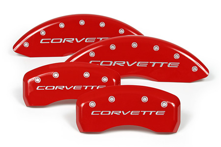 1997-2004 Corvette Brake Caliper Covers w/"Corvette"