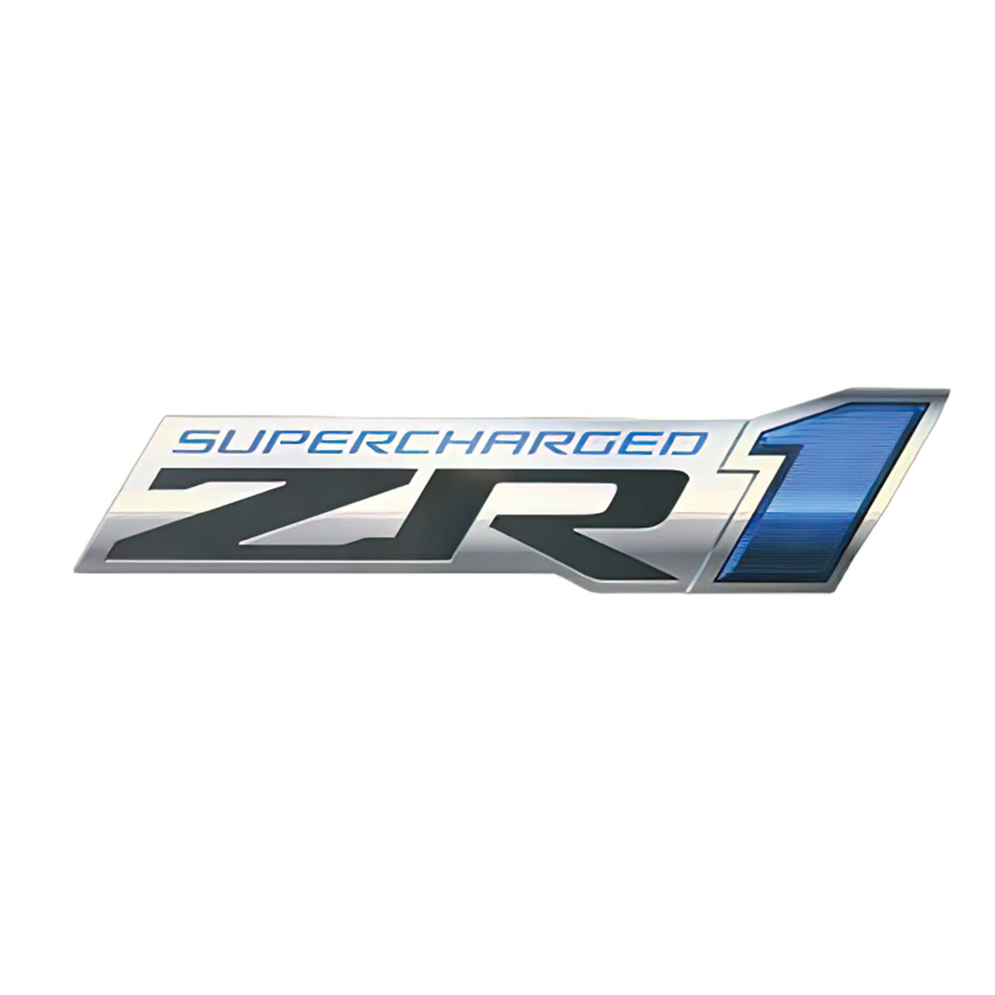 ZR1 Corvette Metal Wall Sign 34"x8"