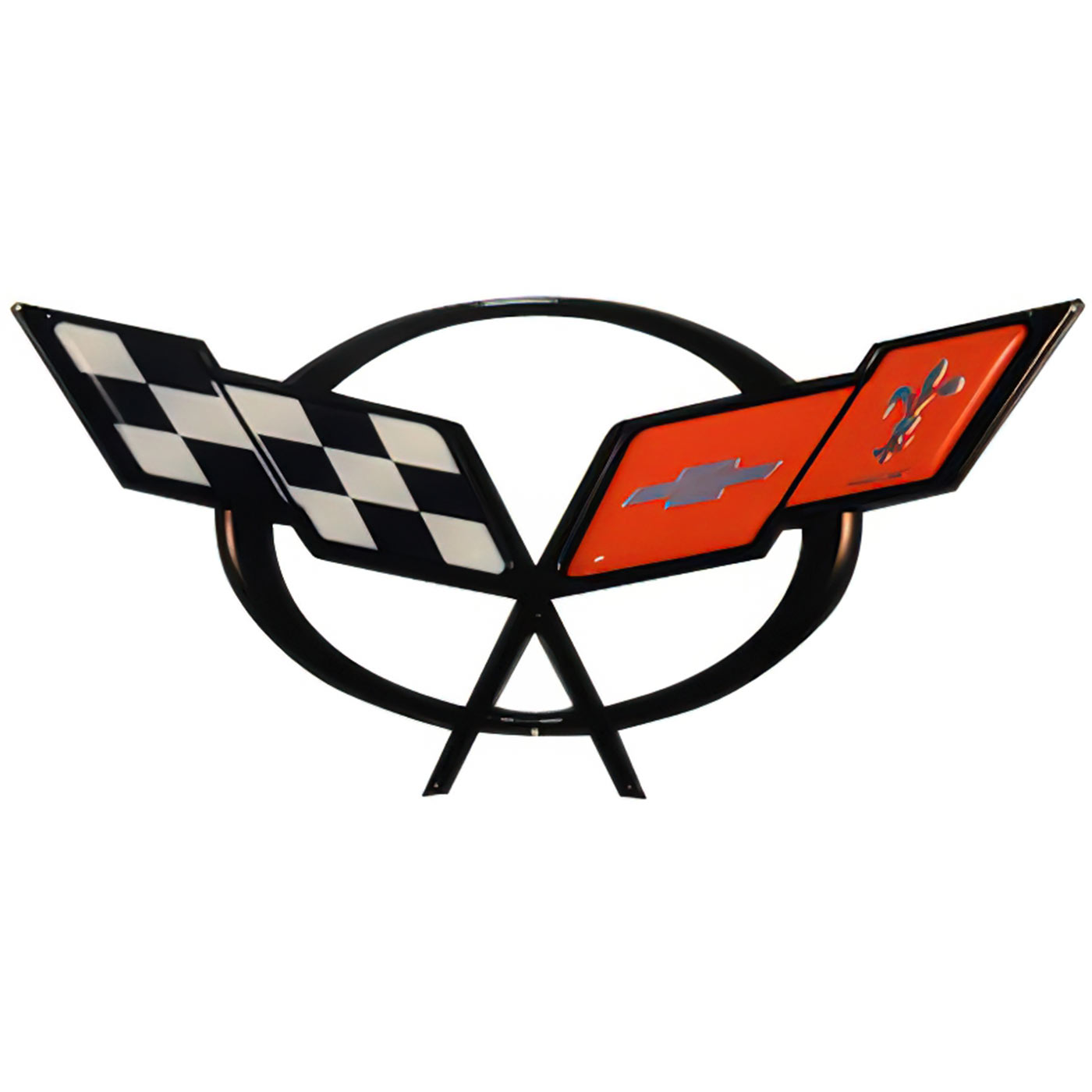 C5 Corvette Metal Wall Sign 32"x15"