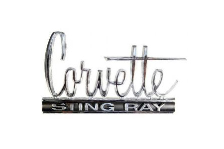 66 Corvette Sting Ray Metal Sign