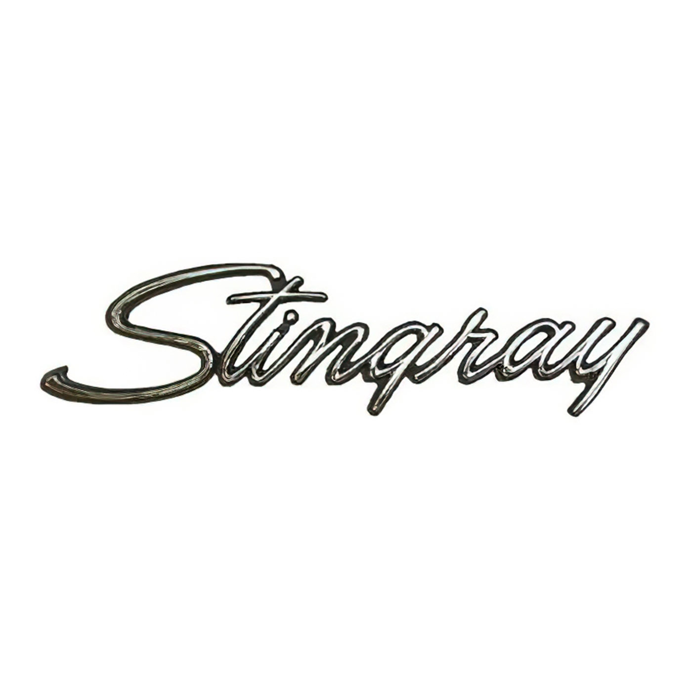 69-76 Corvette Sting Ray Metal Wall Sign (Large) 32"x8"