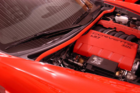 2005-2007 Corvette Colored Underhood Weatherstrip