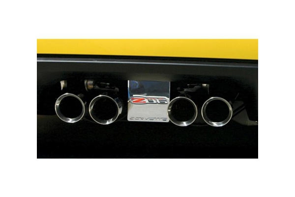 05-13 Z06 Billet Rear Exhaust Enhancement Plate