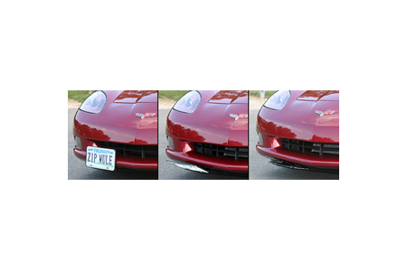 2006-2013 Corvette Z06/GS Remote Show-N-Go Front License Plate Holder