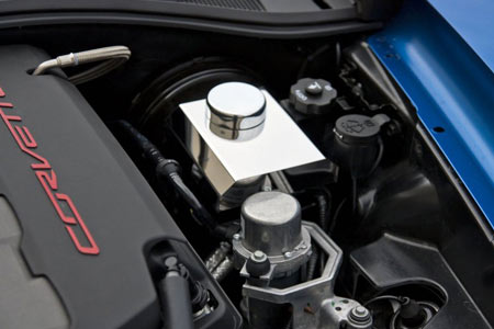 2014-2018 Corvette Stainless Master Cylinder Cover w/Cap