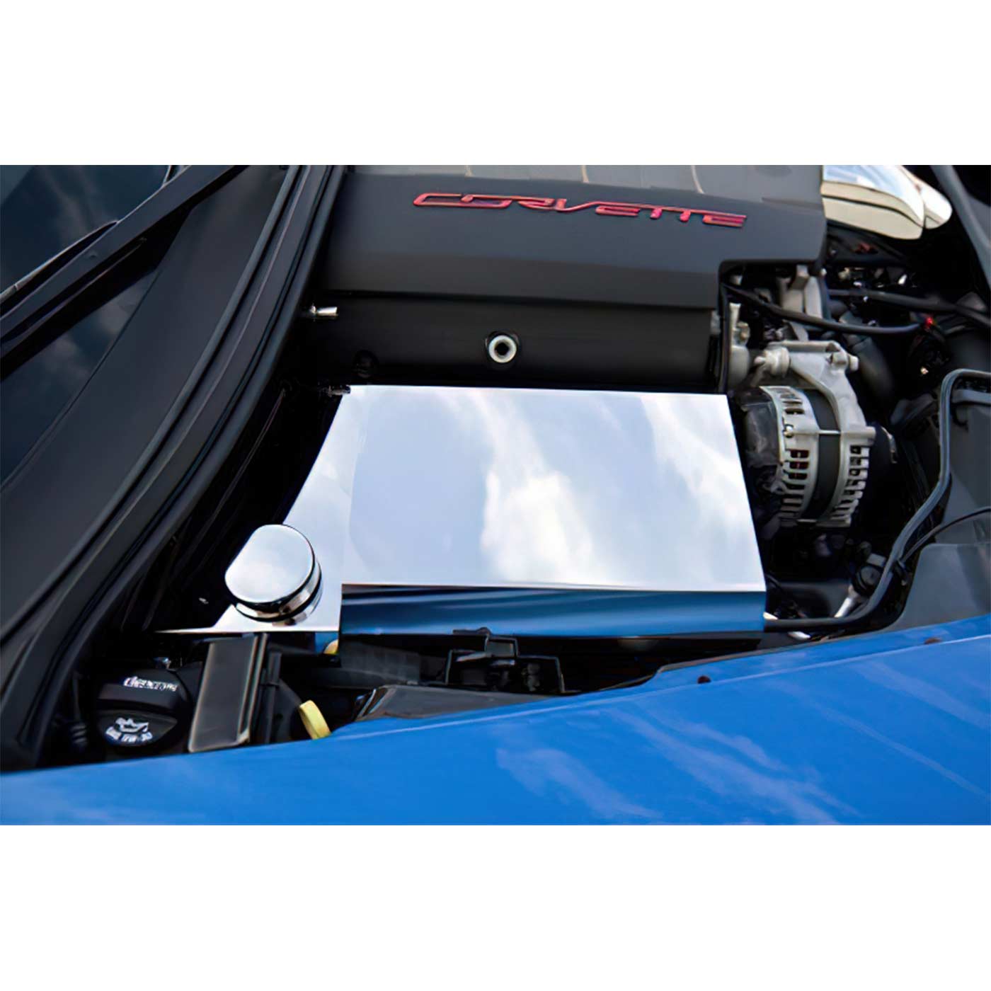 14-19 Stainless Fuse Box Cover