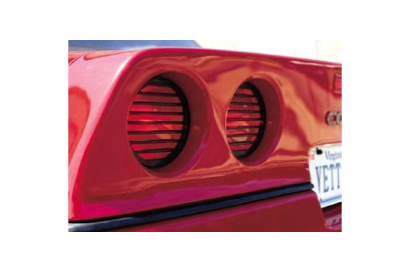 1984-1990 Corvette Tail Light Plastic Louvers