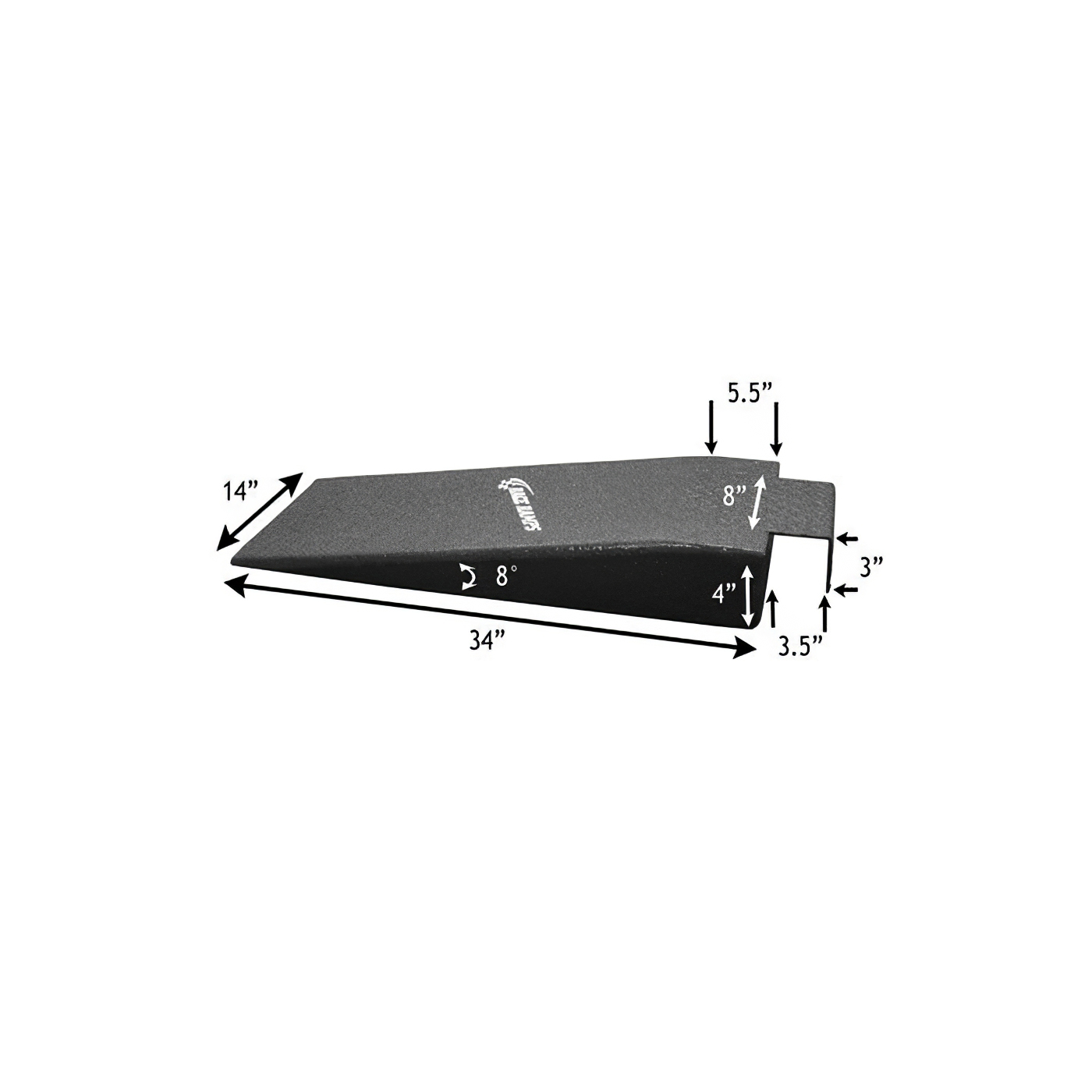 Race Ramps 4in Hook Nosed Rack Ramps (14in Wide)