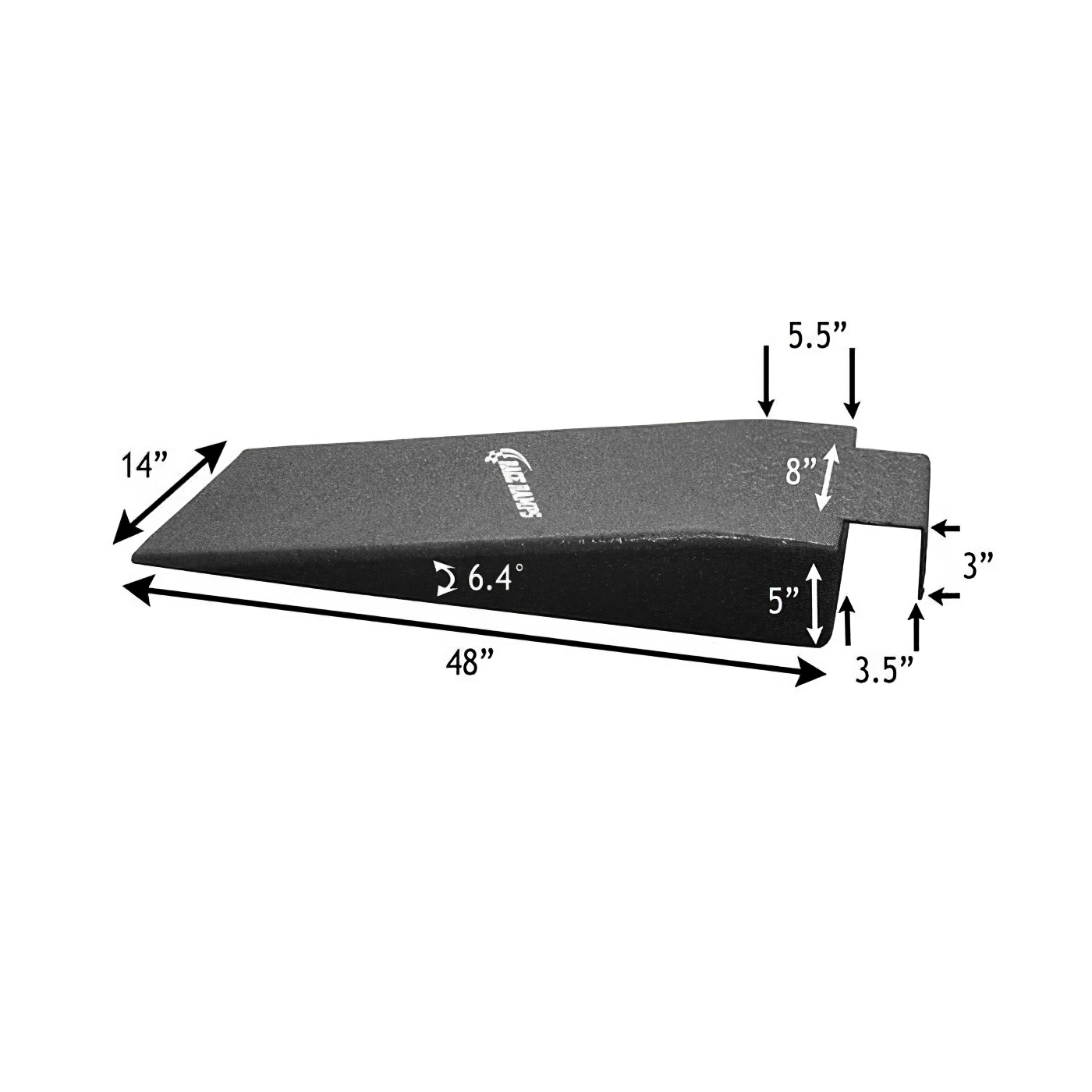 Race Ramps 5in Hook Nosed Rack Ramps (14in Wide)