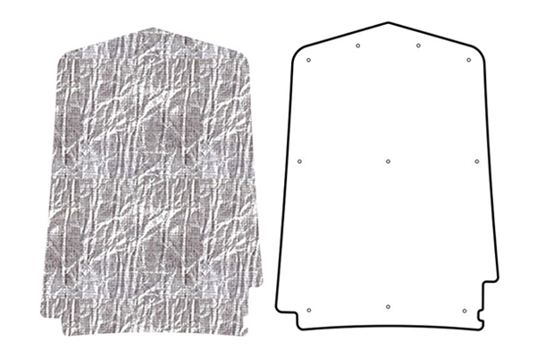 76-82 AcoustiSHIELD Hood Insulation (Smooth)