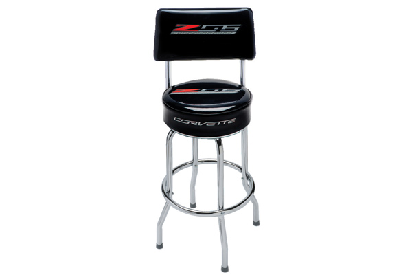 C7 Z06 Corvette Counter Stool w/Backrest