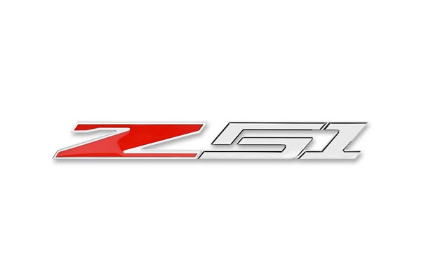 14-18 Z51 Billet Emblem (6" x 3/4") 