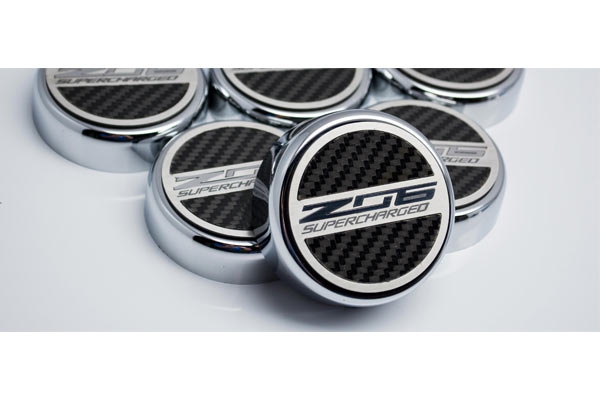 15-19 Manual Z06 Supercharged Carbon Fiber Engine Cap Covers (6pc)