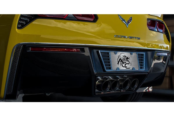 14-19 Chrome Rear Valance Trim