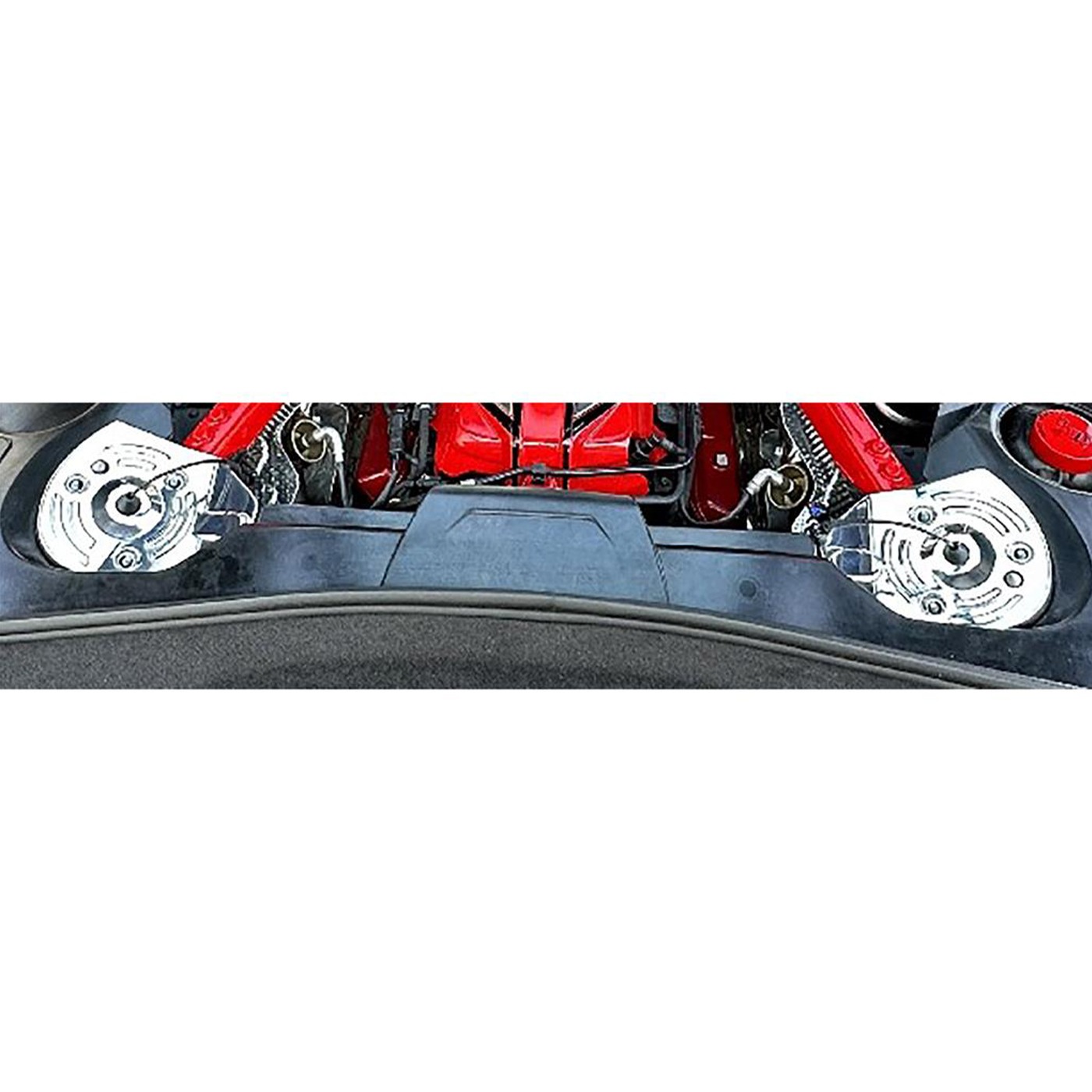 2020-2025 Billet Aluminum Strut / Shock Tower Covers with Magnetic Ride