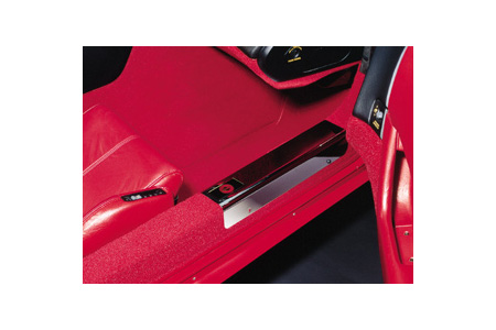 1984-1987 Corvette Chrome Sill Covers w/Emblem