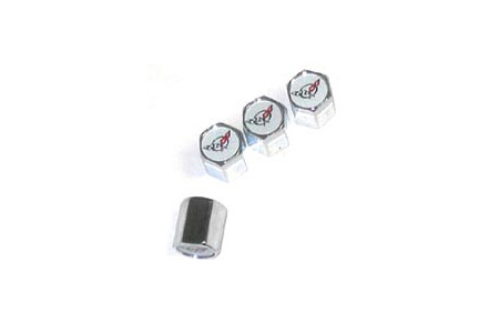 Corvette Valve Stem Caps w/C5 Emblem