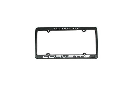 I Love My Corvette.. License Frame