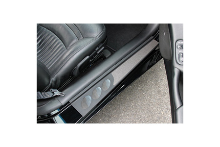1997-2004 Corvette Altec Custom Sill Covers (Black)