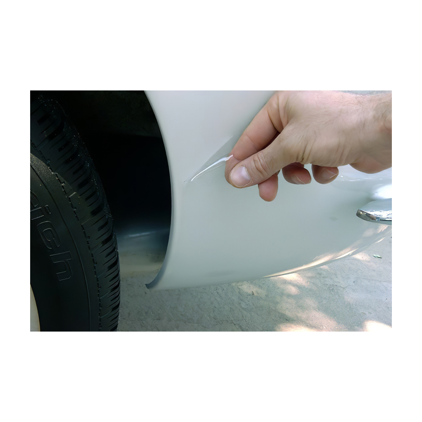 63-67 Cleartastic Protection - Behind Rear Wheels