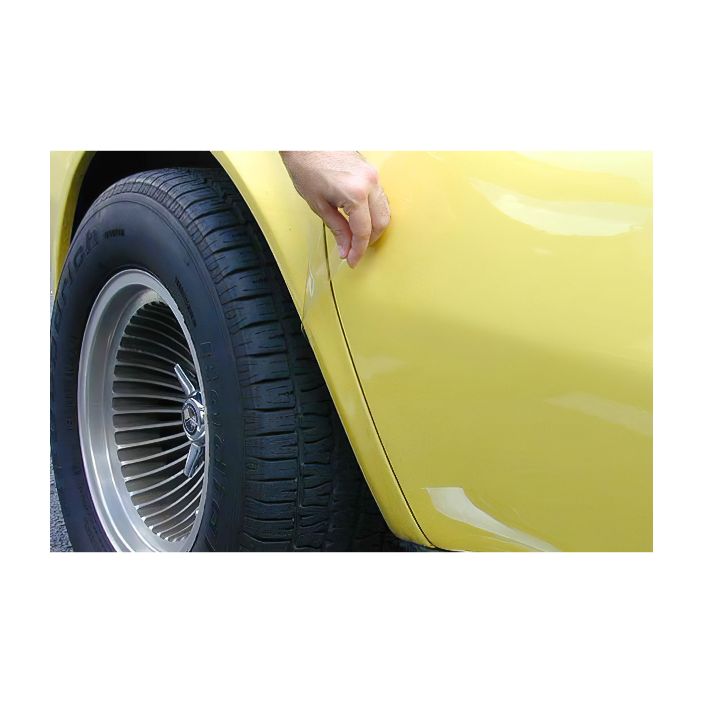 68-82 Cleartastic Protection - Front of Rear Wheels